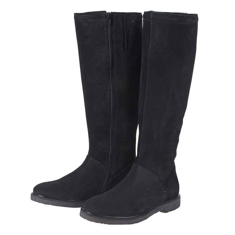 Long boots with zipper 18045-60 | Cashott.com